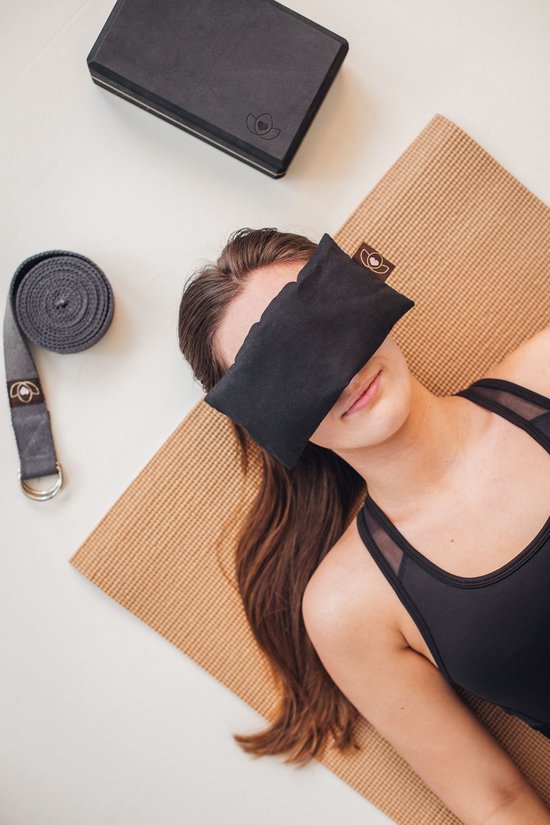 Yoga riem / strap extra lang antraciet - Lotus van Lotus — afbeelding 3