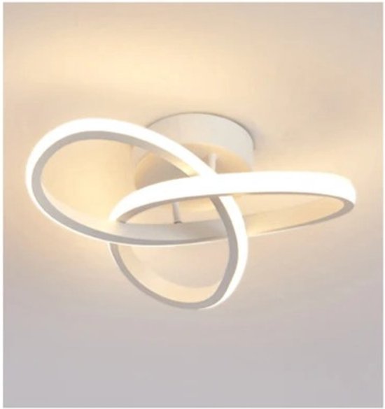 MiShar Kroonluchter - Kroonluchters - Plafondlampen - Plafondlamp Wit - Plafond Lamp - Plafondlamp Led - Led - Led Lamp - Led Kroonluchter - Moderne Stijl Plafondlamp - Slaapkamer Licht - Oppervlak Installatie - Eetkamer Lamp