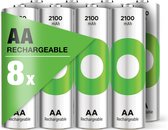 Bol.com GP ReCyko Rechargeable AA batterijen - Oplaadbare batterijen AA (2100mAh) - 8 stuks aanbieding