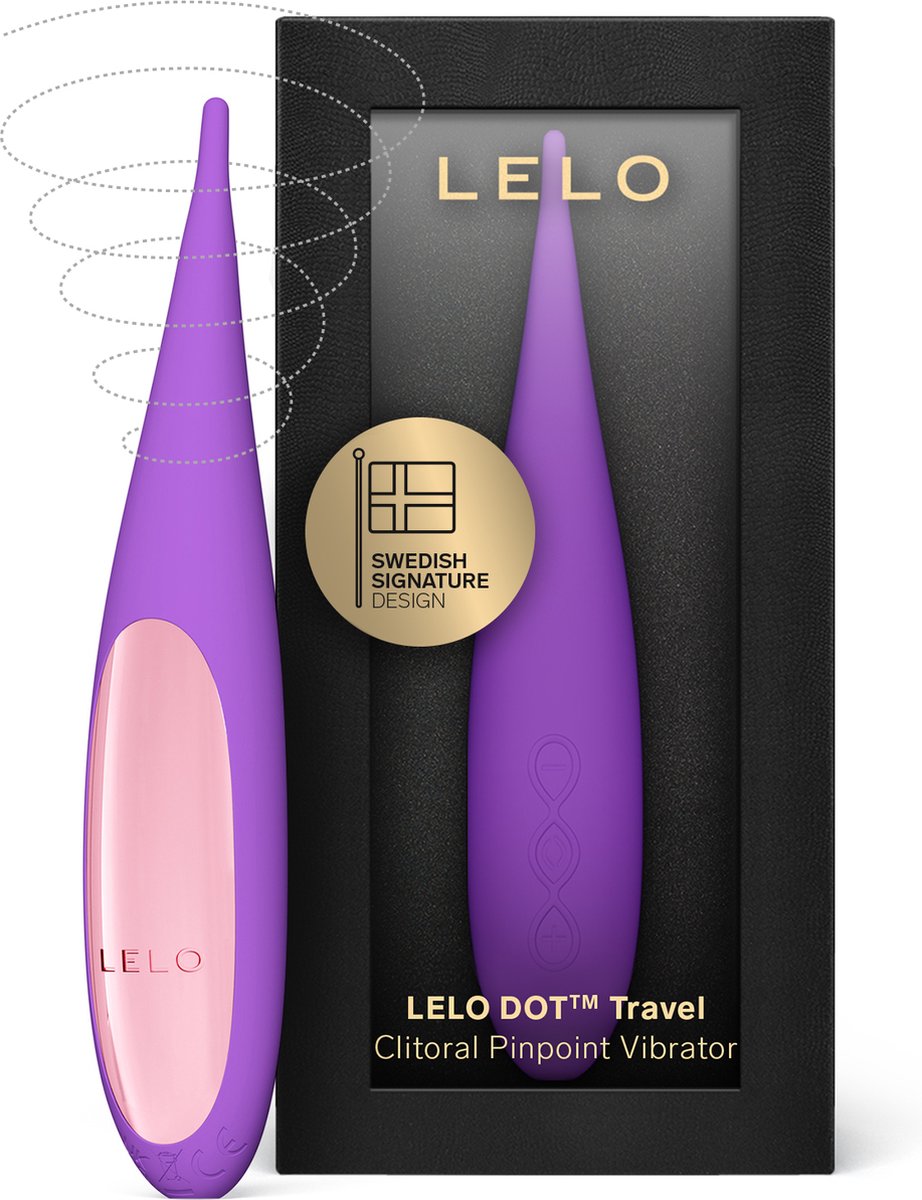 LELO DOT Travel - Clitorisvibrator - Compact - Waterproof - Paars