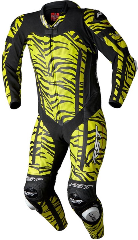 Foto: Rst pro series evo airbag tiger fluo one piece suit 54 maat racepak