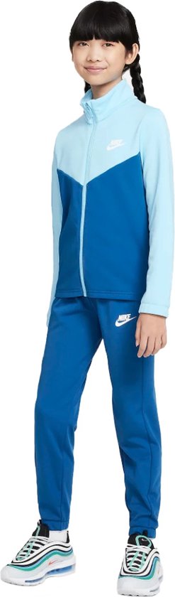 Nike sportswear trainingspak in de kleur blauw.