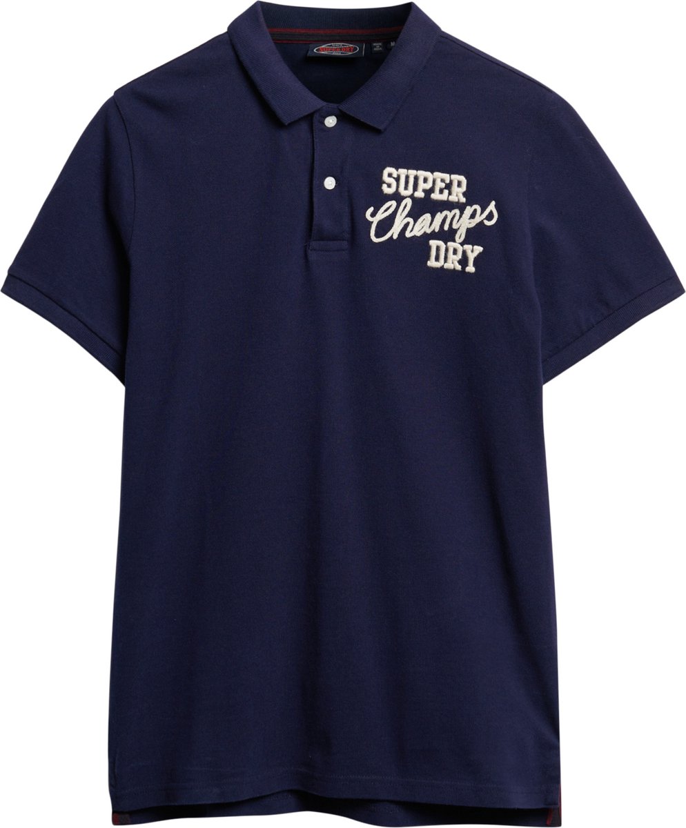 Superdry Vintage Superstate Polo Heren Donkerblauw