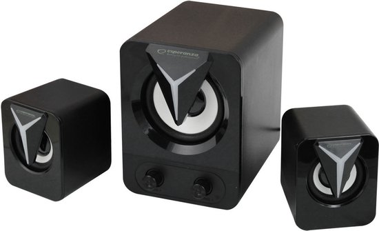 Esperanza - 2.1 USB-luidspreker met RGB-LED in regenboogkleuren — afbeelding 5