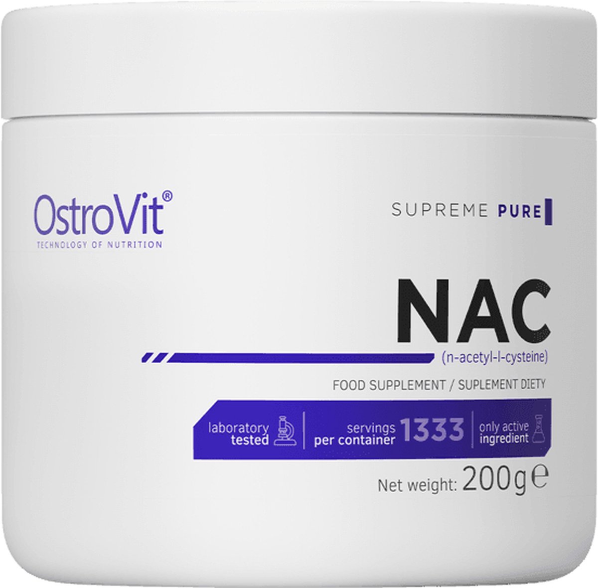 Goedkoopste Aminozuren - OstroVit NAC 200 g - 200 g