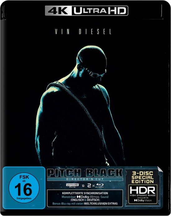 The Chronicles of Riddick: Pitch Black [Blu-Ray 4K]+[2xBlu-Ray]