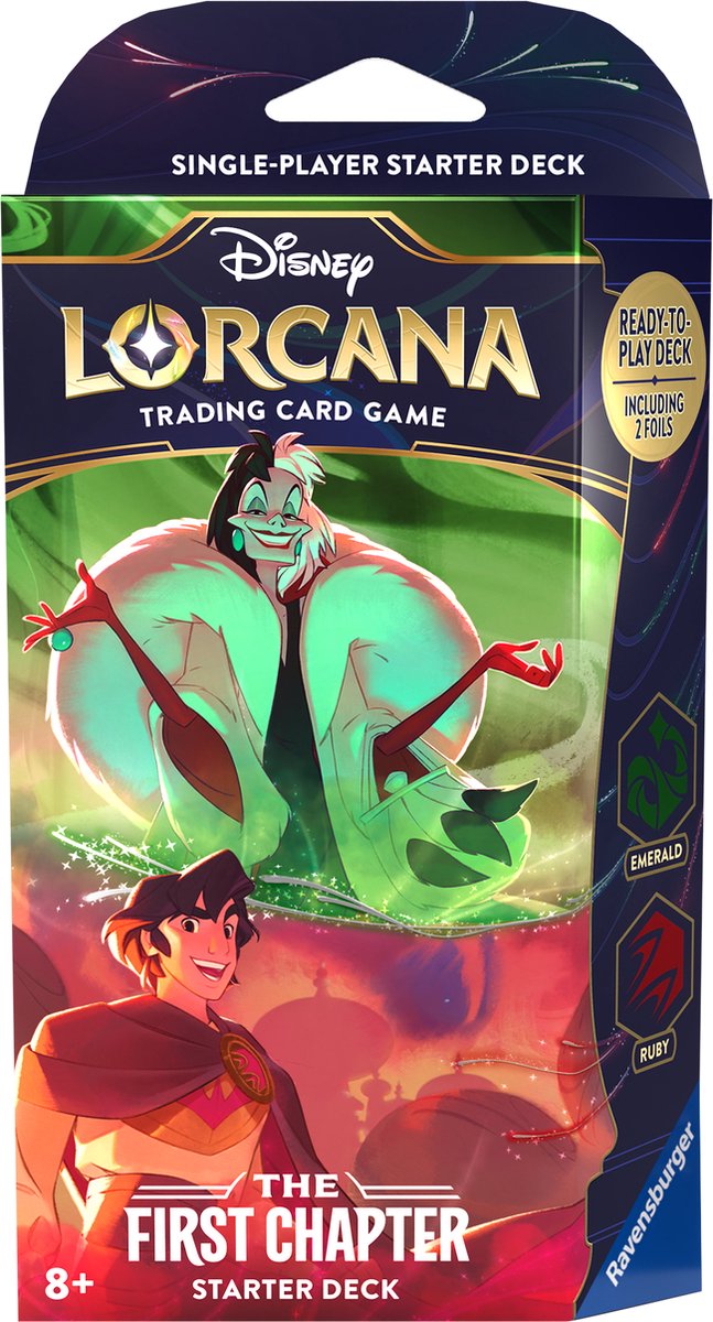 Disney Lorcana: The First Chapter Cruella & Aladdin Starter Deck