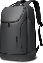 Business Smart Laptoprugzak, zakelijke smart-rugzak, waterdicht, geschikt voor 15,6 inch laptop, met USB-laadpoort, duurzame reisrugzak