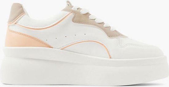 graceland Witte platform sneaker - Maat 38