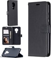 Bookcase Geschikt voor: Nokia 5.3 - Zwart - portemonnee hoesje