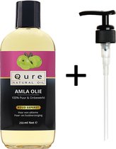 Amla Oil 250ml | Biologisch | 100% Puur & Onbewerkt | Amla Olie voor Haar, Gezicht en Lichaam | Huidolie | Haarolie