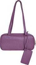 Sac Carré Violet PU