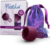 Merula herbruikbare menstruatiecup - galaxy paars