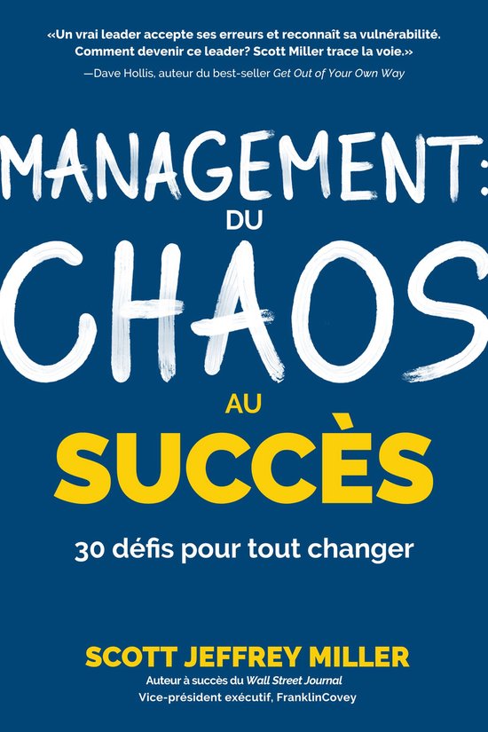 Management: du chaos au succès - cover