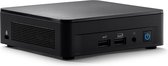 ASUS NUC 12 Pro Kit RNUC12WSKI700002I - Barebone mini-PC - 1 x Core i7 1260P tot 4.7 GHz - RAM 0 GB - Intel Iris Xe Graphics - Bluetooth 5.2 - Wi-Fi 6E - zwart