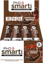 PhD Smart Bar-Chocolate Brownie-Doos 12 repen