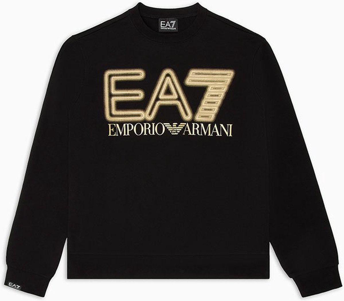 Ea7 Emporio Armani 3dbm62_bj05z Sweatshirt Zwart 6 Years Jongen