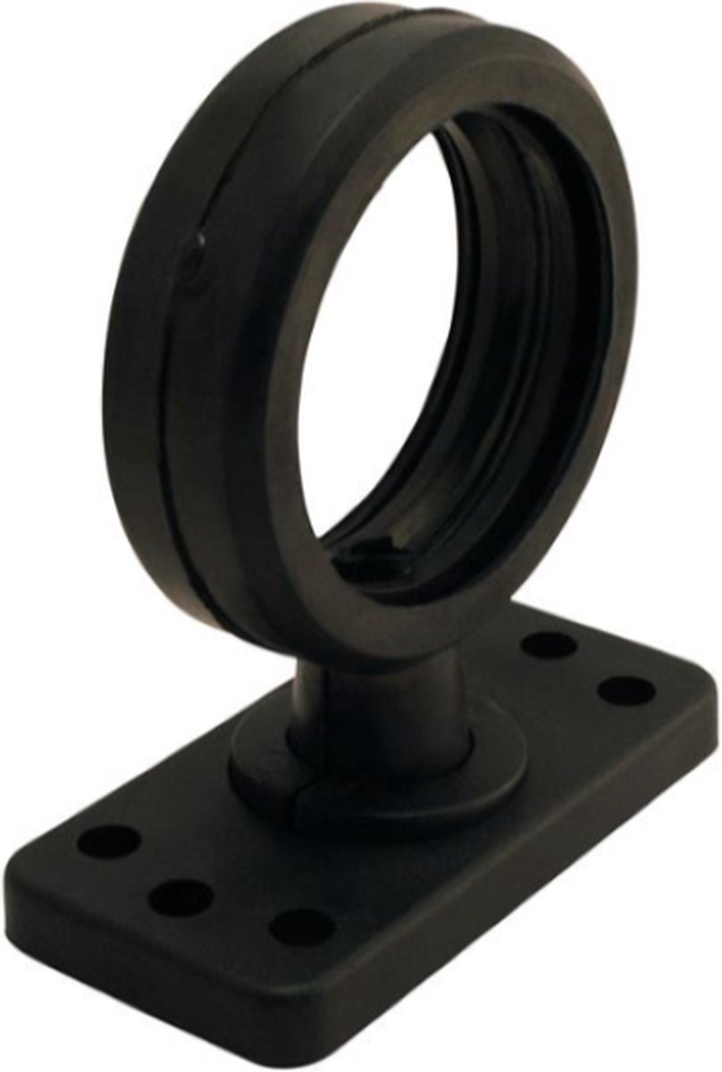 korte rubberen arm met een lengte van 110 mm Inclusief kunststof voet/basis
