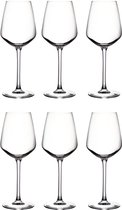 Cristal d'Arques - Haute Qualité - Belle Apparence - Verres à Vin Blanc - Ensemble de Verres à vin - Vin Rouge et Blanc - 30 cl - 6 pièces - Pack économique
