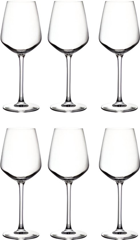 Cristal d'Arques - Hoogwaardige Kwaliteit - Prachtige Uitstraling - witte wijnglazen - Wijnglazen set - rode en witte wijn - 30 cl - 6 stuks - voordeelverpakking