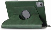 iMoshion Tablet Hoes Geschikt voor Lenovo Tab M11 - iMoshion 360° Draaibare Bookcase - Groen