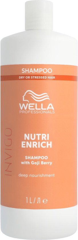 Wella Professionals - Invigo - Nutri-Enrich - Shampooing Cheveux Droog - 1000 ml