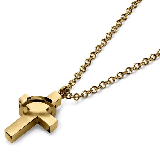 Fossil collier JF04357998 Sadie goudkleurig