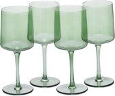 vaatwasmachinebestendige Tritan-kristalglazen, Luxe Wijnglazen set ,set of 4