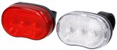 Dresco Fietsverlichtingsset - Classic - LED - Zwart