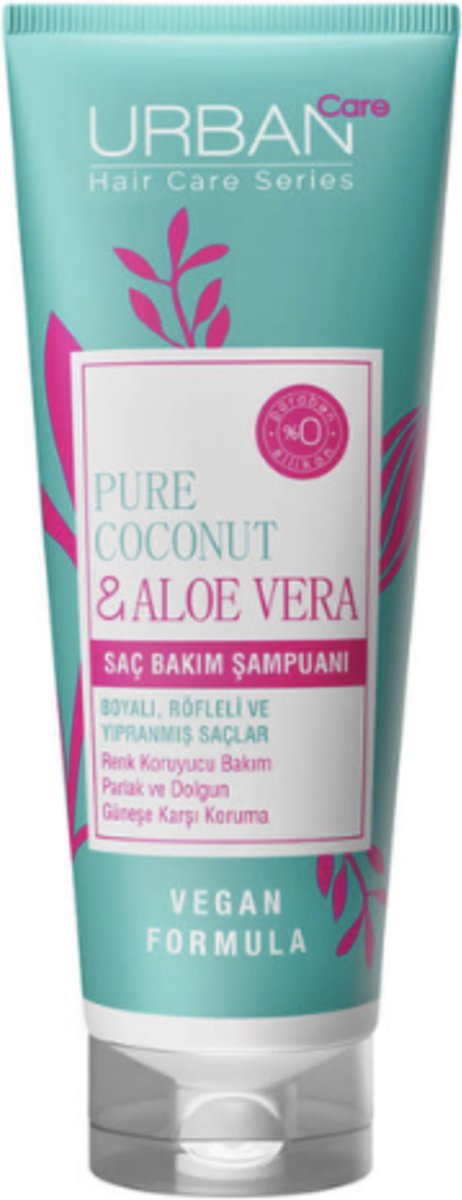 URBAN CARE Pure Coconut & Aloe Vera Shampoo 250ML