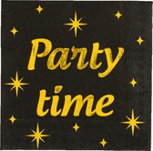 Servetten Party Time Classy - 16 stuks