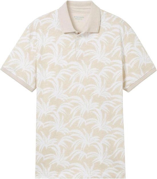 Tom Tailor Poloshirt Polo Met Print 1042134xx10 35578 Mannen Maat - L