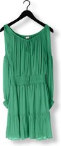 Liu Jo Creponne Dress Jurken Dames - Kleedje - Rok - Jurk - Groen - Maat 36