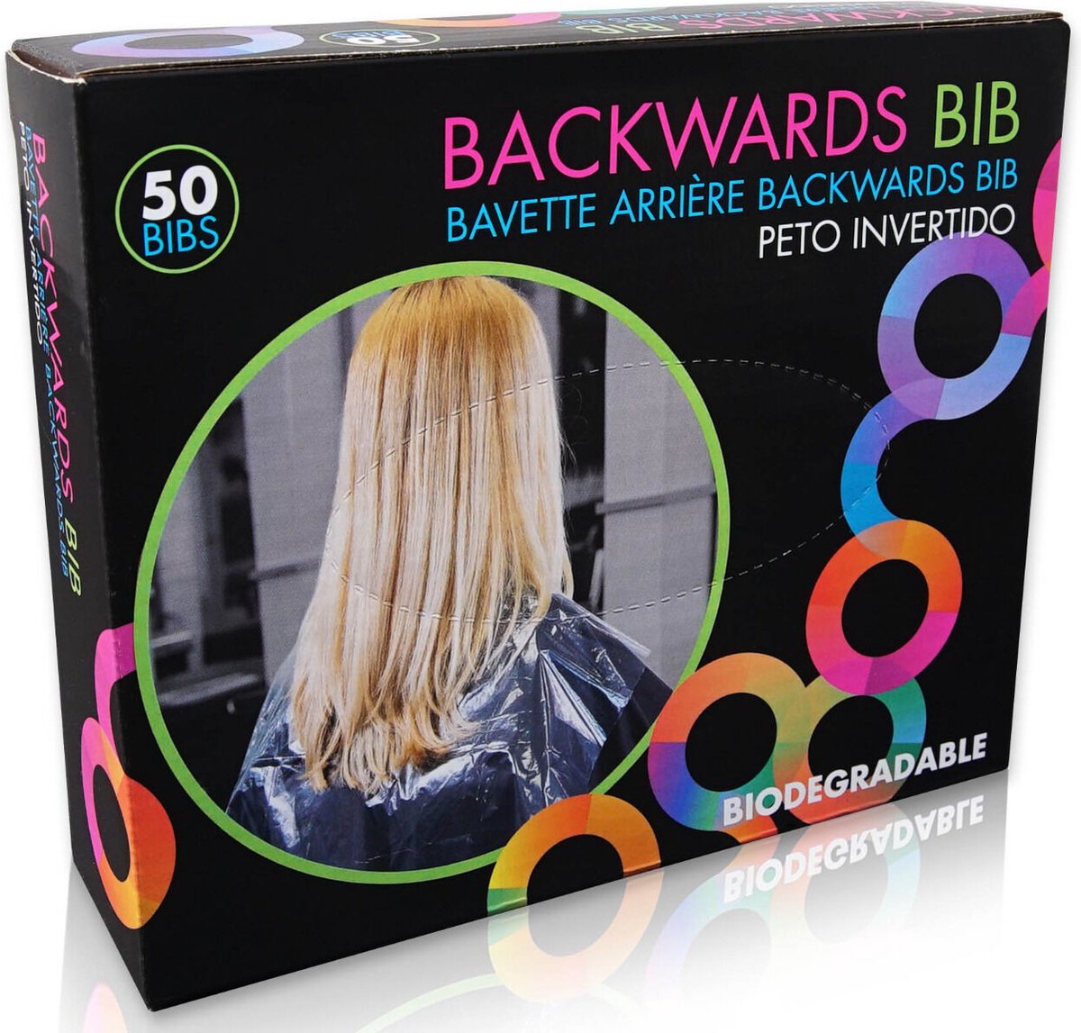 Framar Backwards Bibs Clear 50st