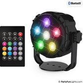PartyFunLights - 6 LED - PAR - Disco Lamp - met afstandsbediening