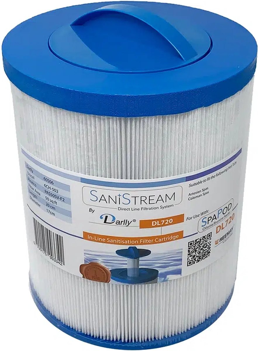 Darlly Sanistream Spa Filter DL720