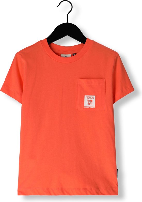 Retour Dustin Polo's & T-shirts Jongens - Polo shirt - Oranje - Maat 158/164