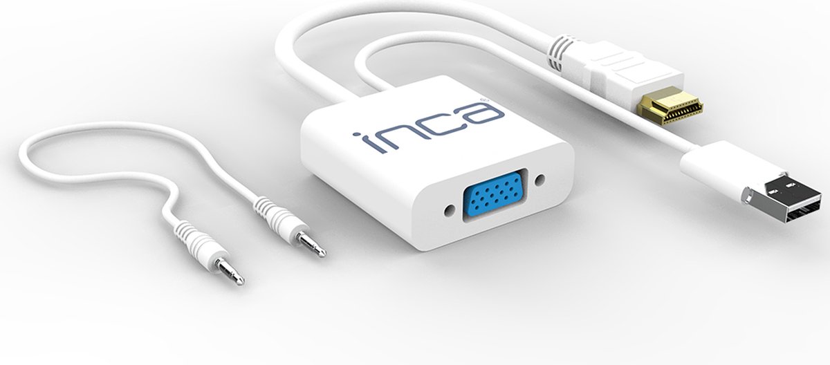 Inca IVTH-01 USB grafische adapter Wit