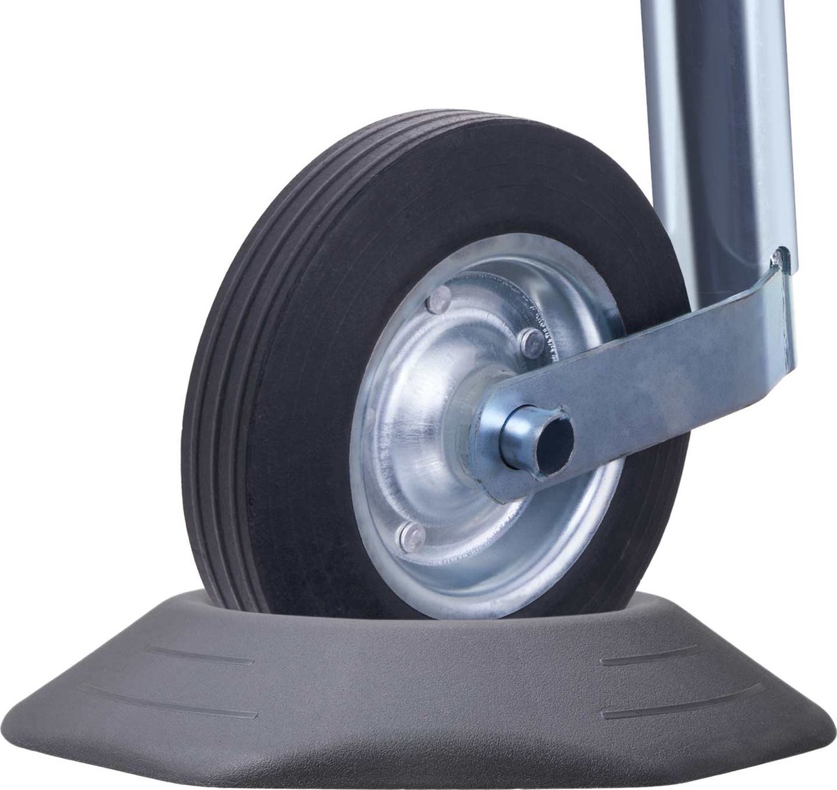BTP - Wielkeg - Voor Neuswiel - Zwart - Aanhangwagen - Trailers
