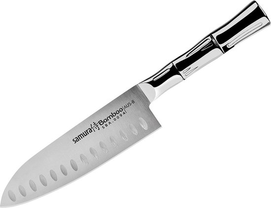 Couteau Santoku en Bamboo Samura