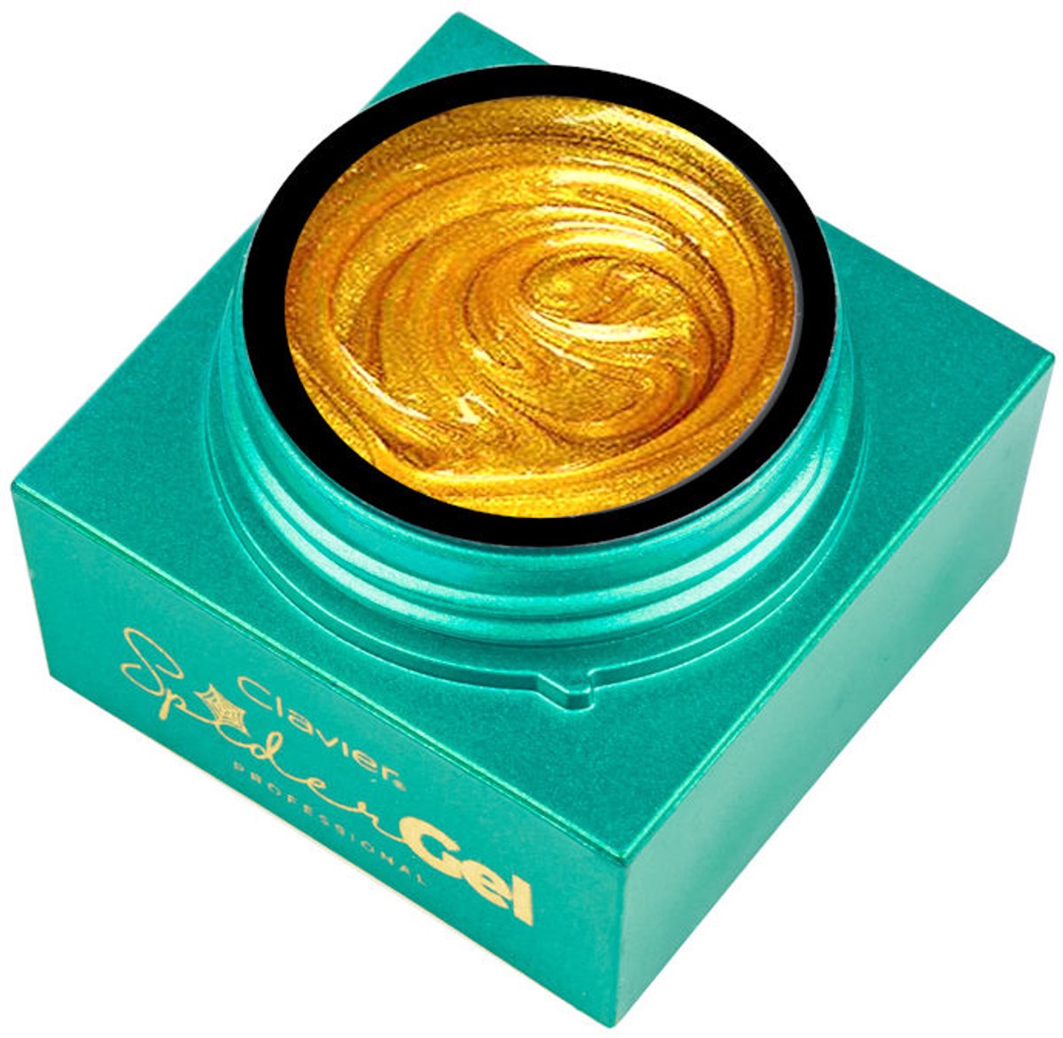 Clavier Spider Gel Nail Design Gel 5g. #GOUD - Goud - Glanzend - Gel nagellak - Gel nagellak