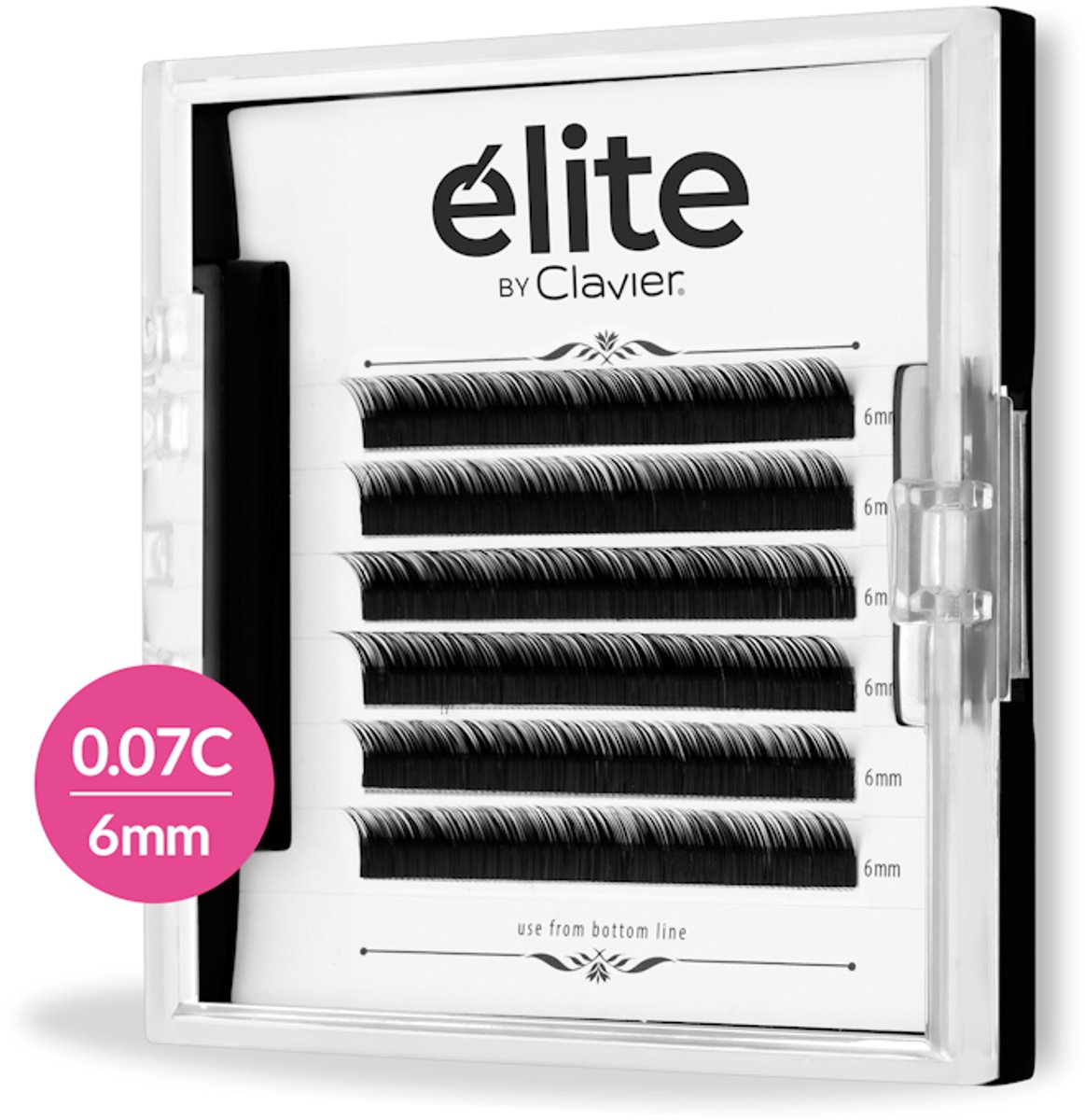 Clavier Professionele Wimperextensions Elite - 0.07/C/6mm
