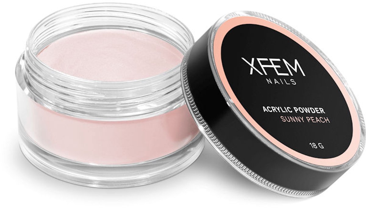XFEM Acryl Poeder Professional Nail System 18g. Sunny Peach