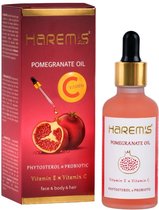 Huile de grenade de Harem - Vitamine CE - Cheveux du corps du Face - Probiotique -
