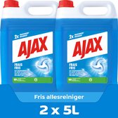Bol.com Ajax Allesreiniger Fris 2 x 5L - Voordeelverpakking aanbieding