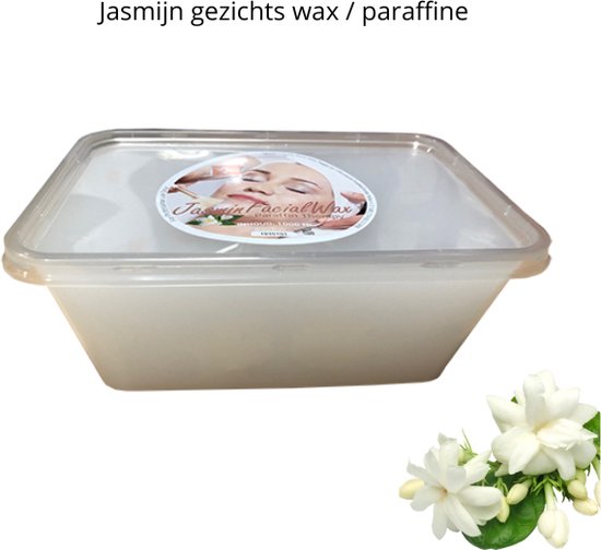 Paraffine Wax Special Facial Jasmijn - 1 liter - speciaal voor het gezicht