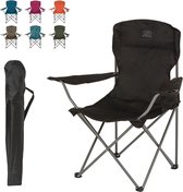 Campingstoel met armleuningen - Highlander - comfortabel en draagbaar beach sling chair
