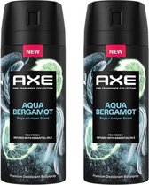 AXE Deo Spray - Aqua Bergamot - 2 x 150 ml