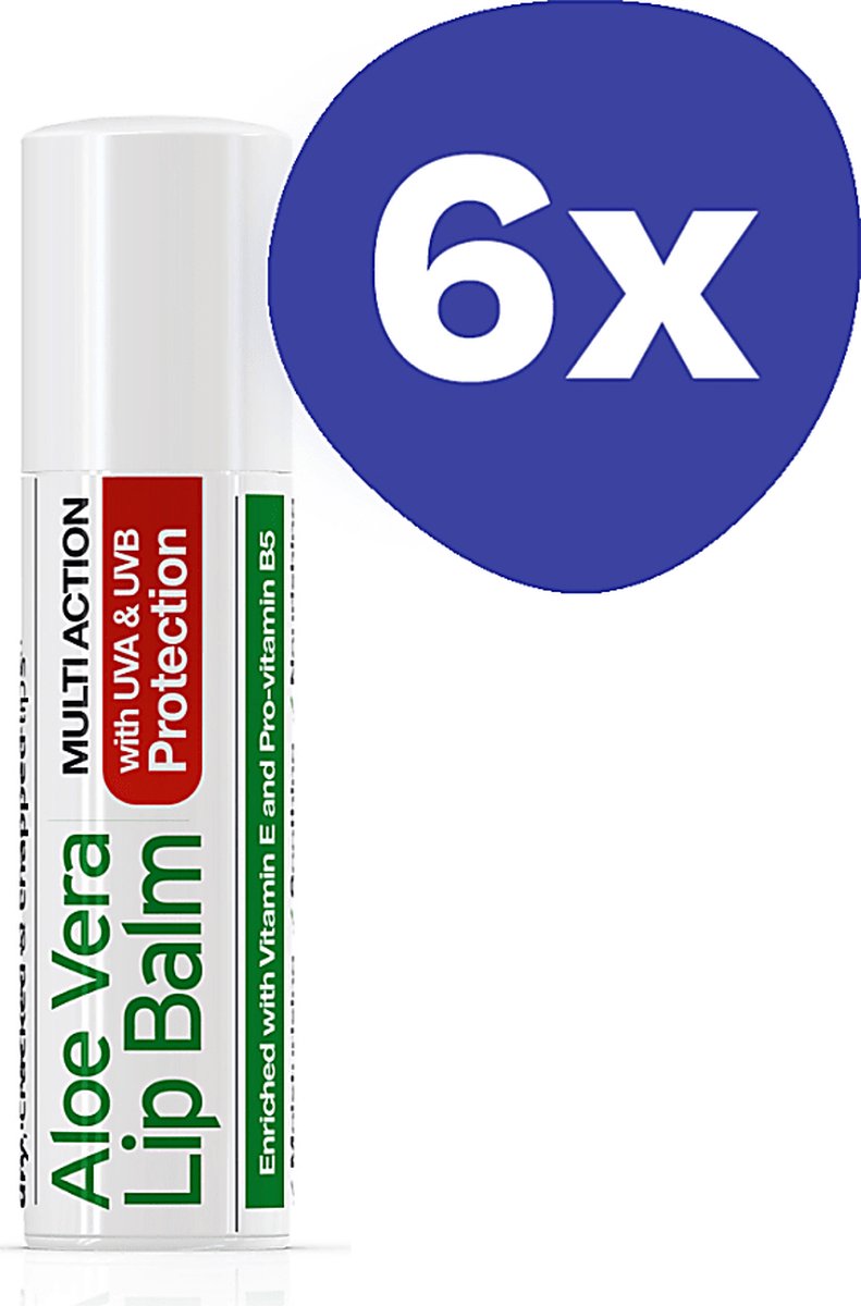 Goedkoopste AloeDent Lippenbalsem (6x 4g