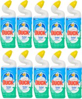 Duck Clean & Fresh Toiletgel Eucalyptus - 10 x 750ml - Toiletreinigers - Toilet Gel - Wc Reiniger - Wc Gel - Toilet Reiniger - Toilet Cleaner